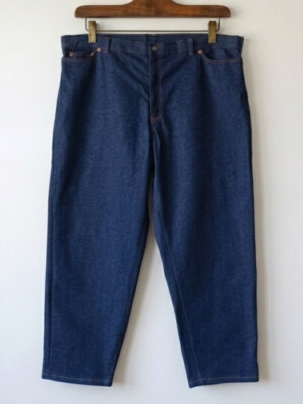NWT Womens Vintage Levi's Jeans 26W / 40 Actual 42 x 30 Elastic Waist Dark Denim